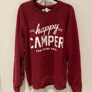 Camp Brand Goods Happy Camper Crewneck
